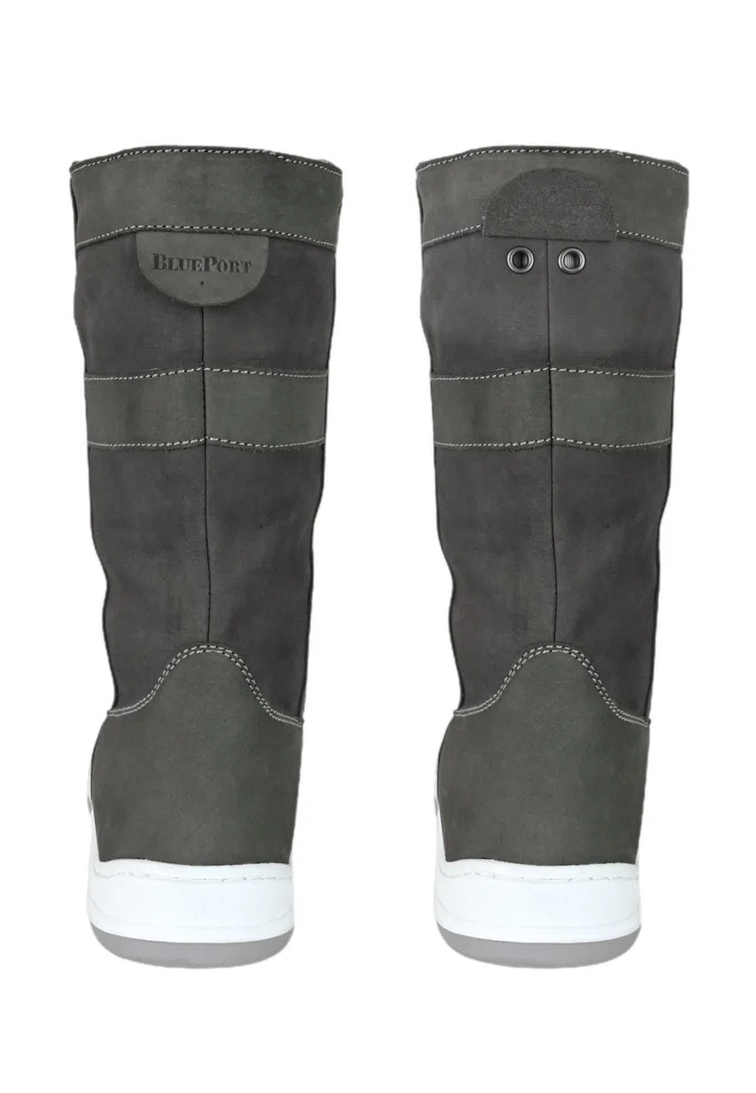 Storm Seestiefel – wasserdichter Echtleder-Stiefel mit atmungsaktivem Textilfutter, umlaufender gummierter Rutschsohle, robust & Offshore-geeignet