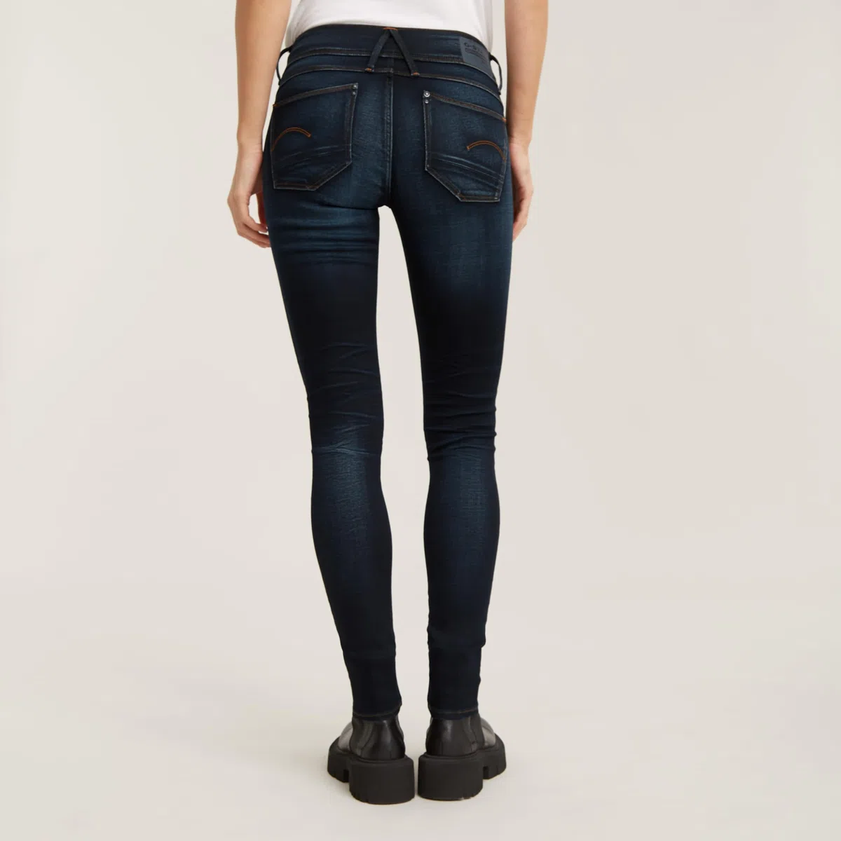 G-STAR Damen Lynn Mid Waist Skinny Jeans