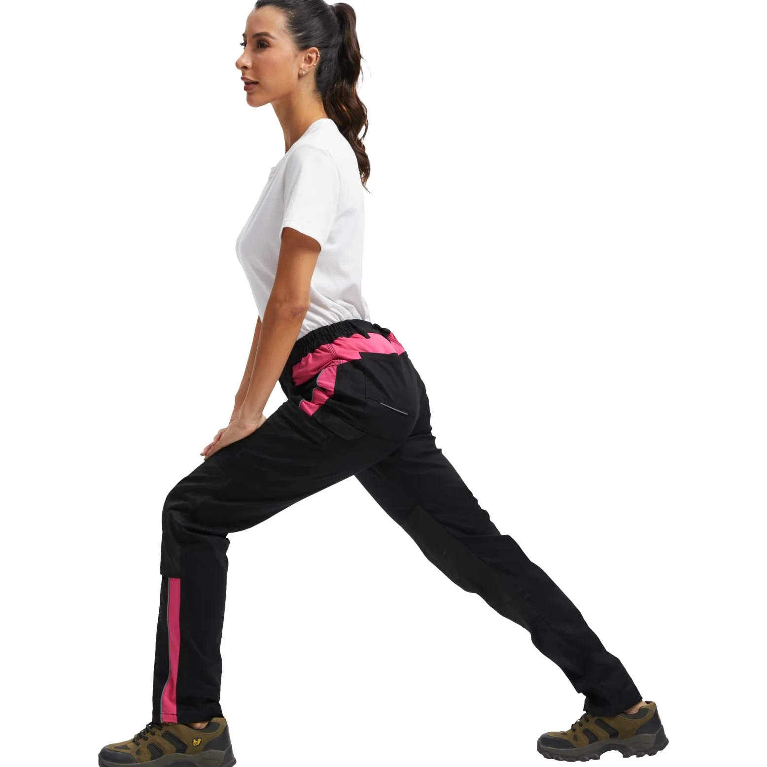WORK IDEA Damen-Arbeitshose in Figurbetonter Passform, elastisch und leicht, mit Mehreren Funktionaltaschen.