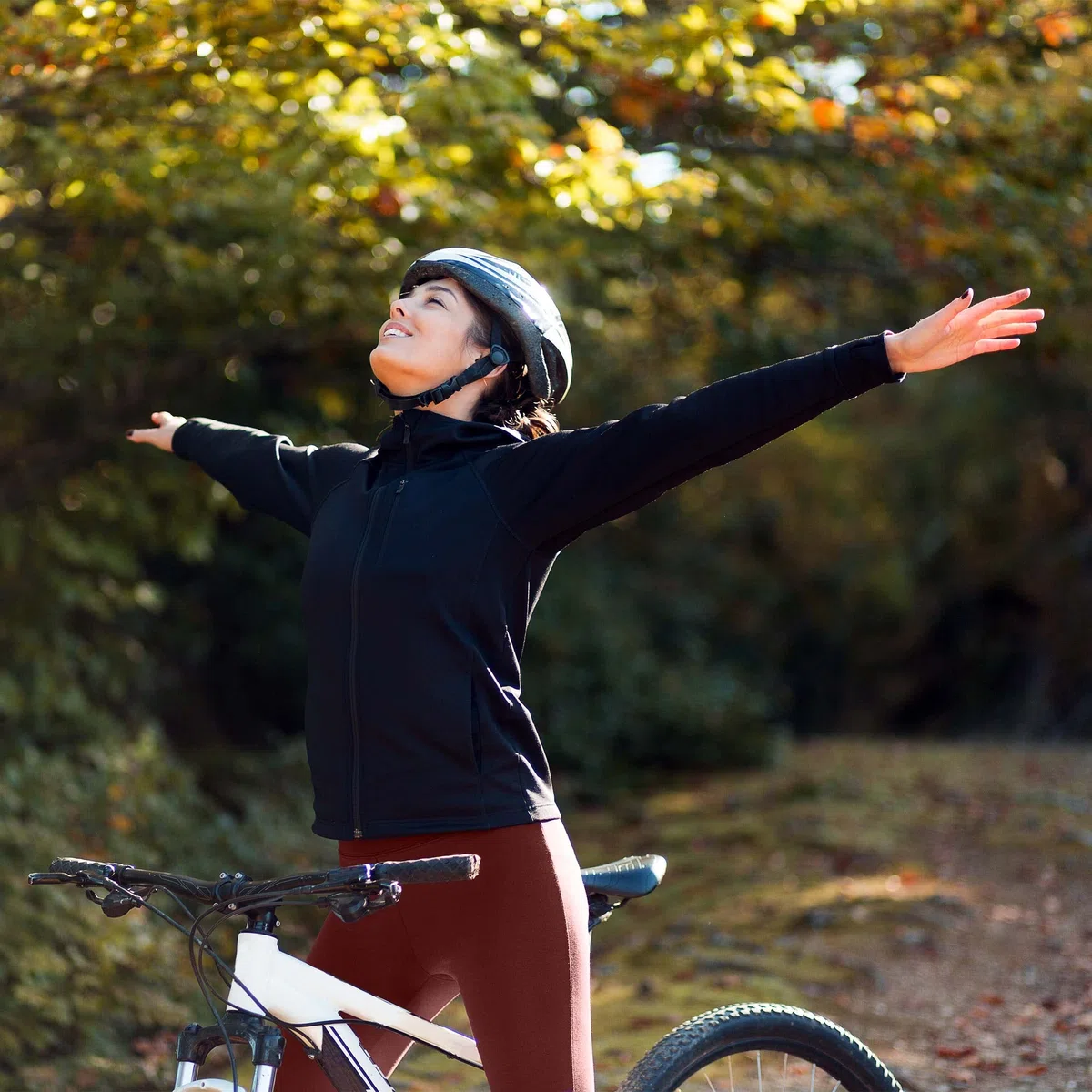 Fahrradhose Damen Lang - Sportlich, Stylisch und Bequeme Radhose - Gut Aussehen und Aktiv Sein Radlerhose - Vermeide Schmerzen Mit Sitzpolsterung