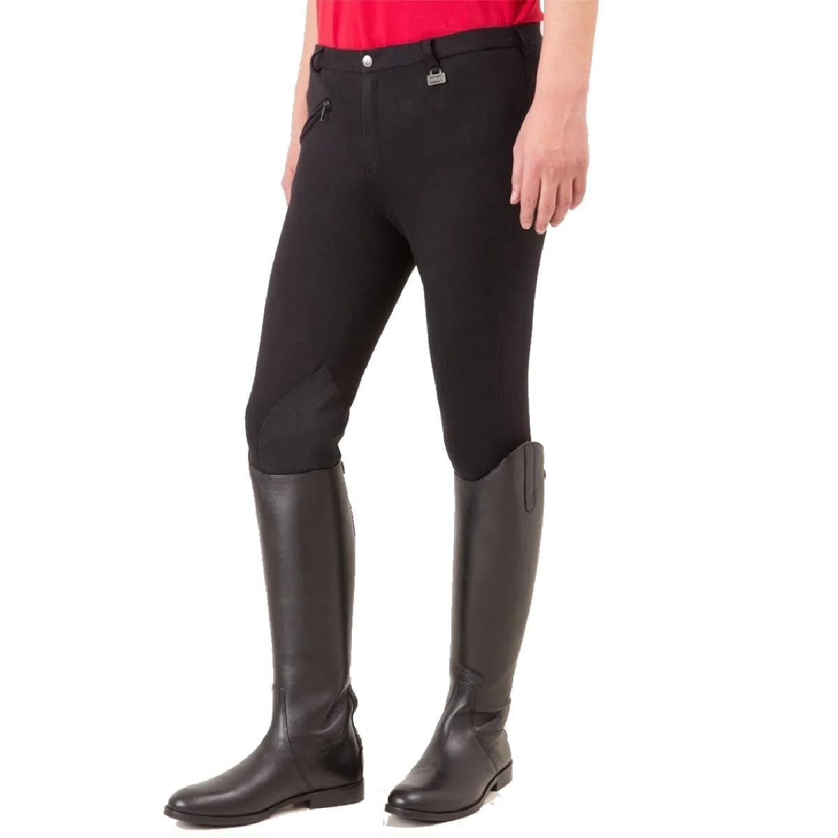 WALDHAUSEN ELT Reithose Funktion, Herrengrösse 54, schwarz