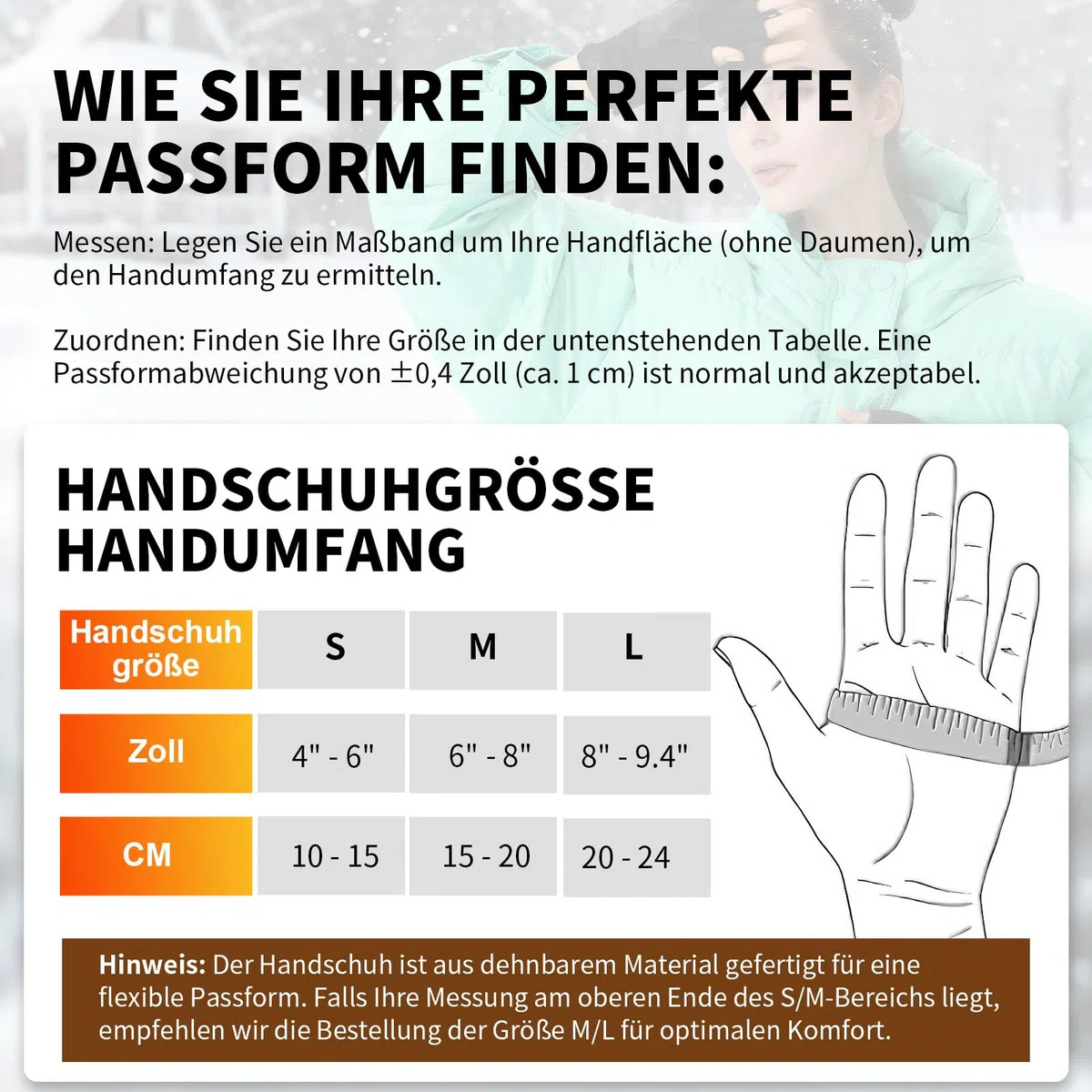 uncn Beheizte Handschuhe Fingerlos für Frauen Mann Arbeit Touchscreen Handschuhe für Winter Kaltes Wetter Wiederaufladbare Elektrik