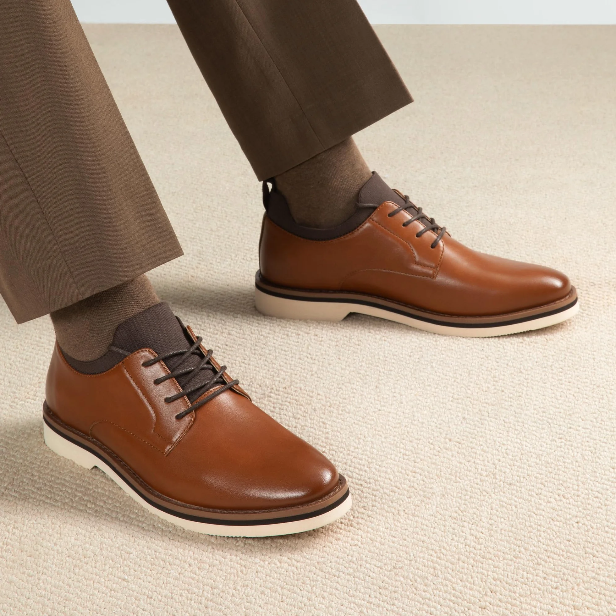 Bruno Marc Herren Schnürhalbschuhe Bequeme Anzugschuhe Männer Business Büro