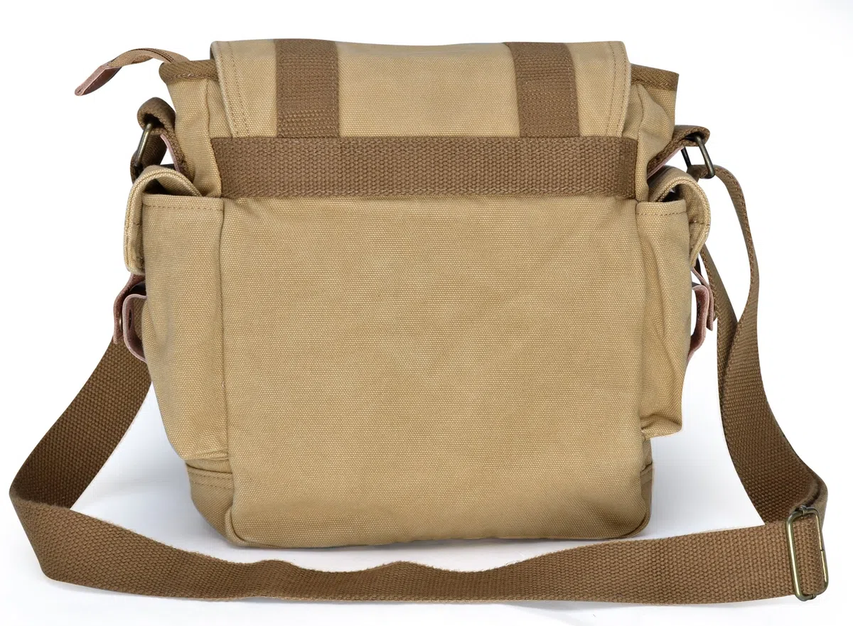 Gootium Umhängetasche aus Segeltuch – kleine Vintage-Umhängetasche, Umhängetasche