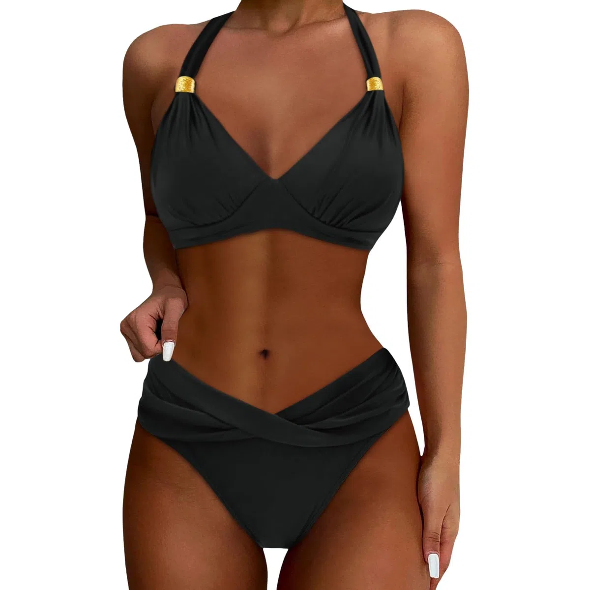Generisch Neon Weste Badeanzug Push Up Bikini Set Badeanzug Umstands Unterhemd