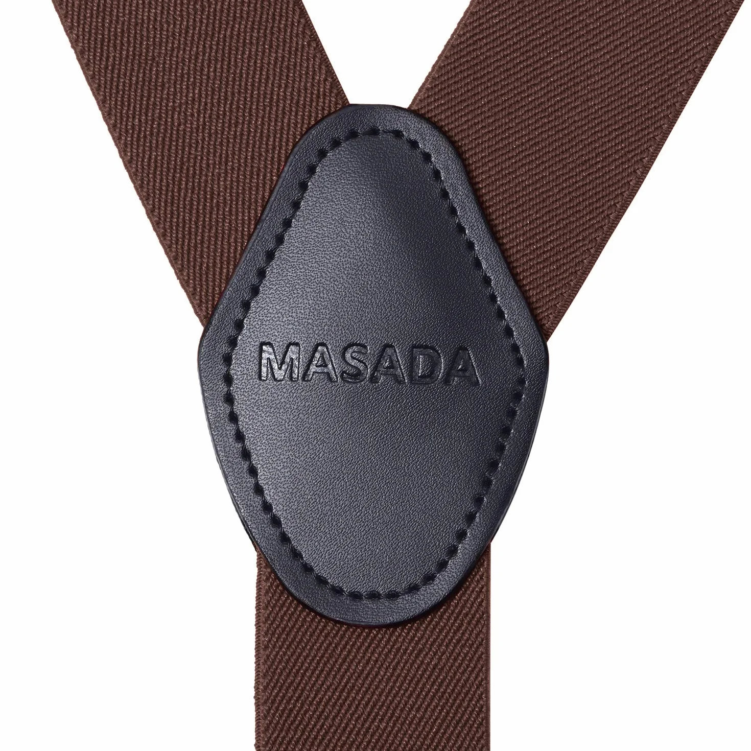 MASADA Hosenträger für Herren mit robusten Clips stufenlos verstellbar 3,5 cm breit und bis zu 195 cm Körpergröße