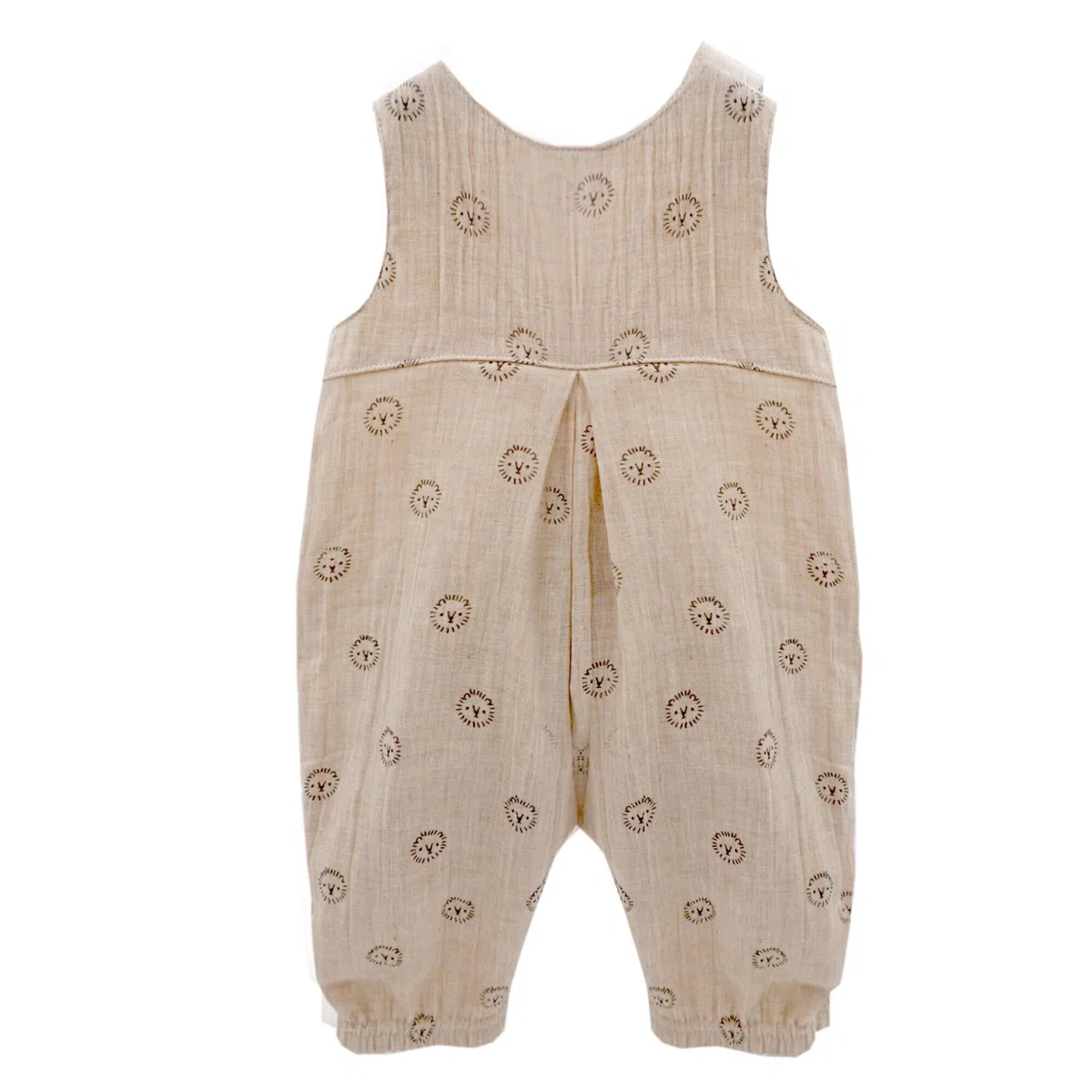 maximo GOTS BABY-Overall, Musselinstoff, Windelöffnung Musselin