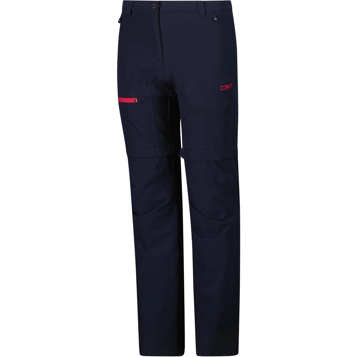 CMP Kid G Zip Off Pant B.Blue-Magenta