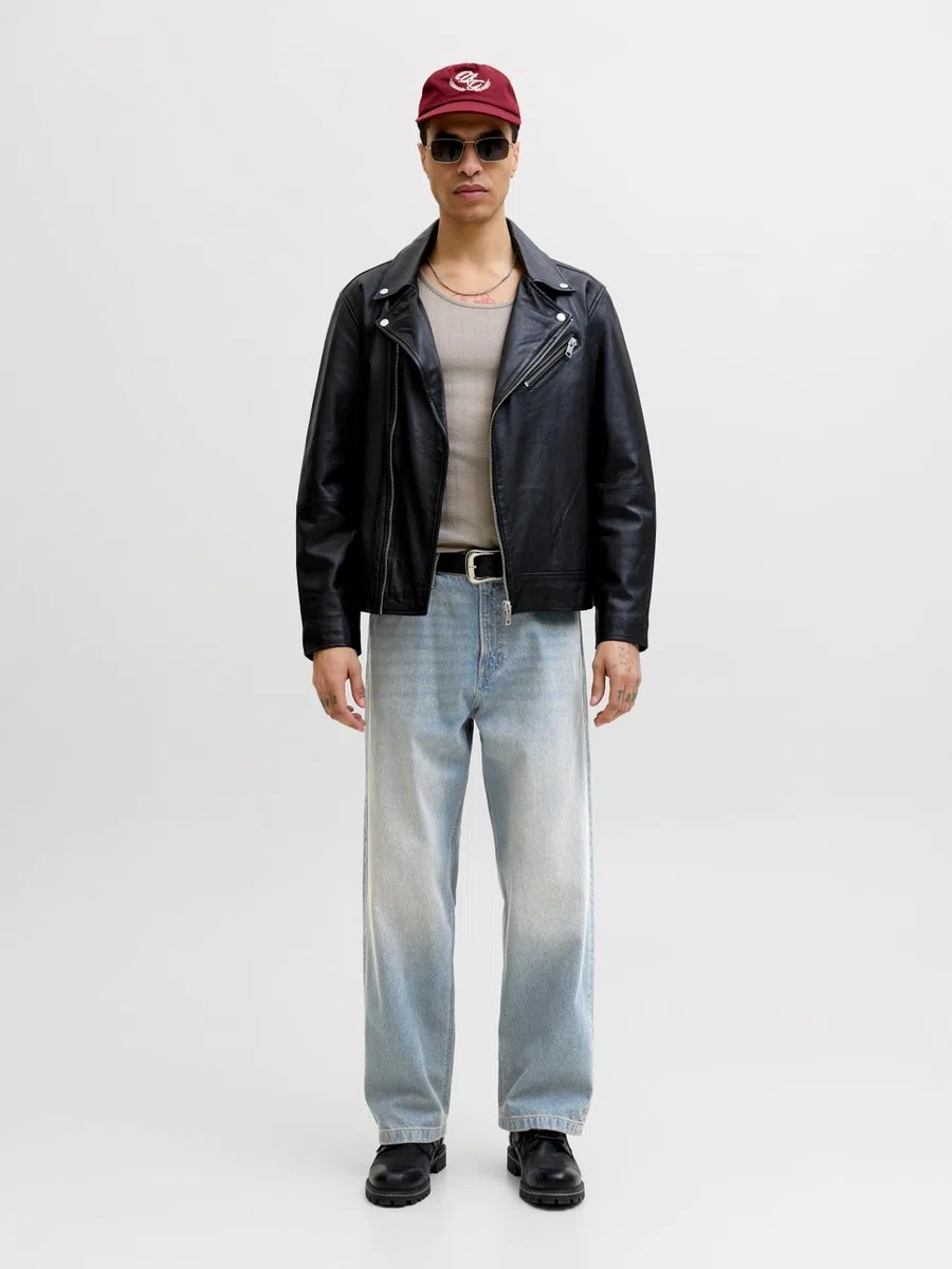 JACK & JONES Male Baggy Fit Jeans JJIALEX JJCREW SQ 071 NOOS Baggy Fit Jeans