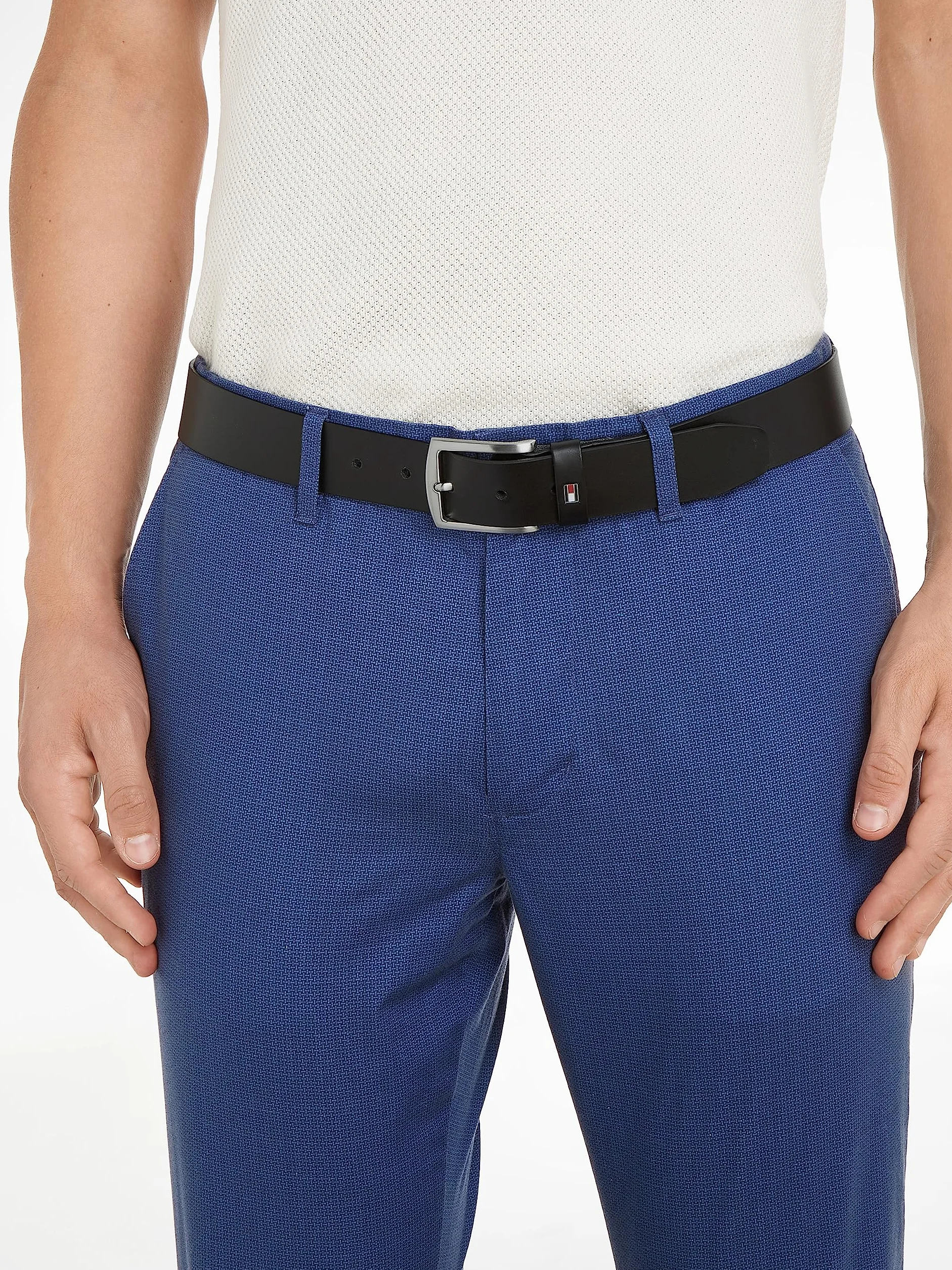 Tommy Hilfiger Herren Gürtel New Denton 3.5 Belt Ledergürtel
