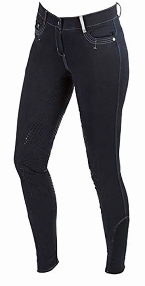 Kerbl Kinder Basicplus Größe Reithose, Blue
