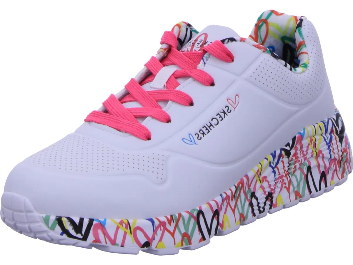 Skechers Mädchen Uno Lite Lovely Luv Sneaker