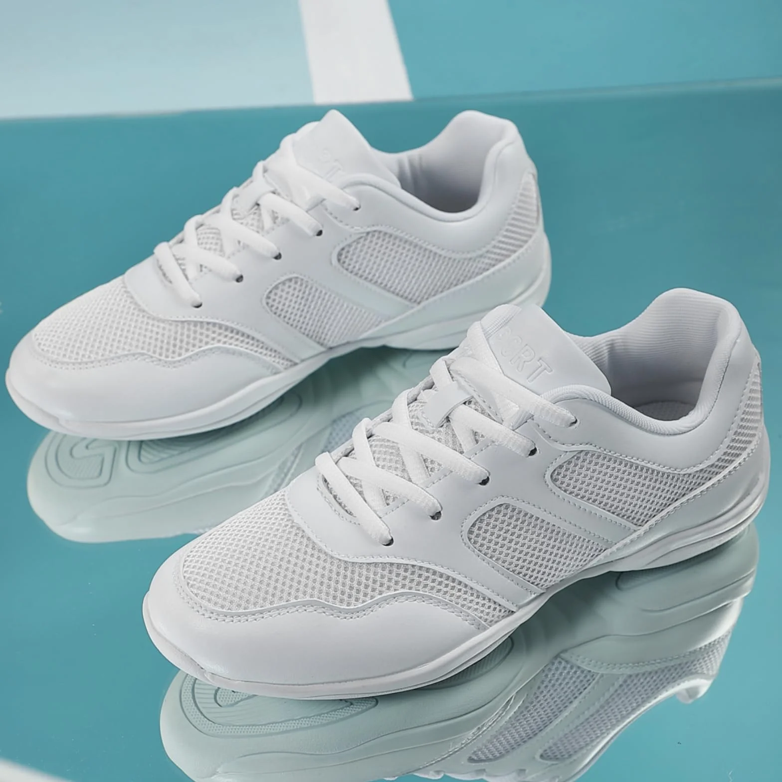 Cheer Shoes für Mädchen Tanz Jugendliche Sportliche Trainings Tennisschuhe Lauf atmungsaktive Wettbewerbe Tumbling