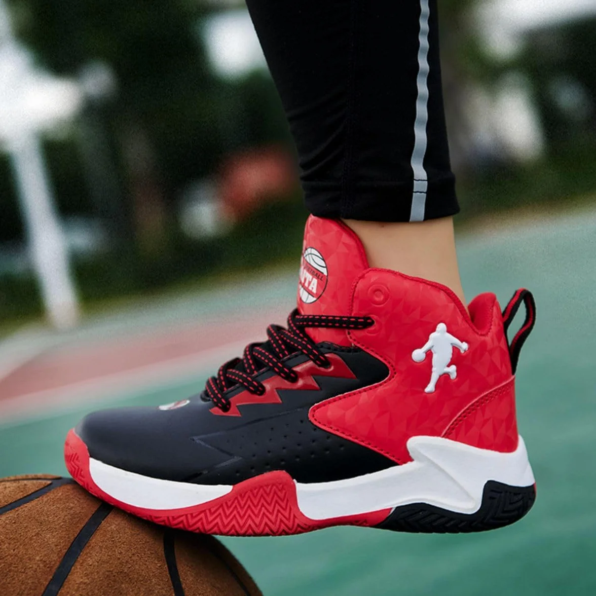 Kinder-Basketball-Schuhe Jungen-Basketball-Schuh Mädchen-Basketball-Trainer Kinder-Sportschuhe Sport-Laufschuhe