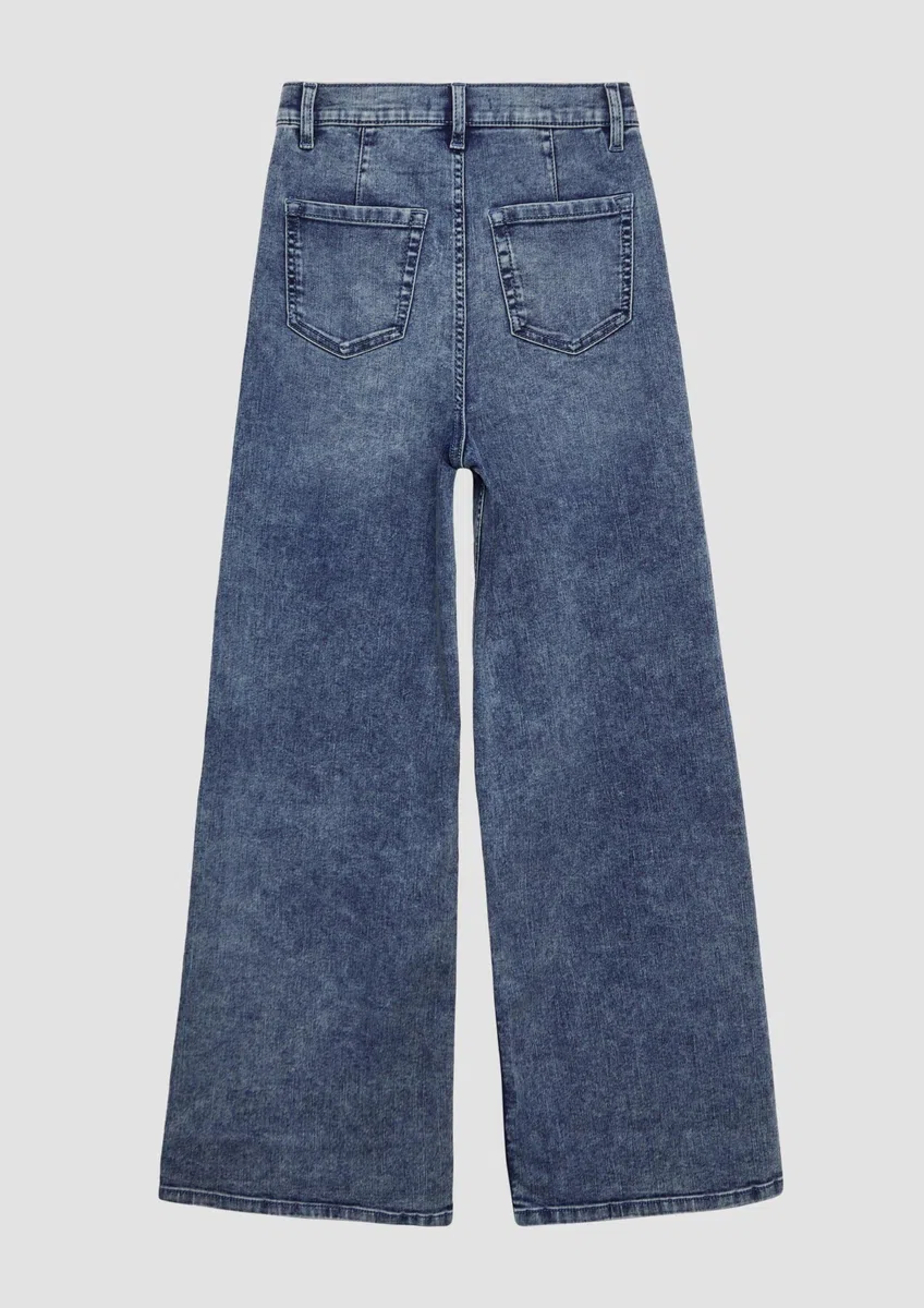 s.Oliver Jeans/Regular Fit/High Rise/Wide Leg blau 140/REG
