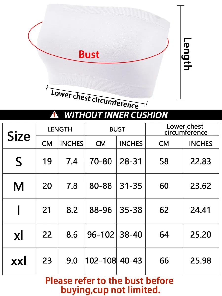 Geyoga Damen Geyoga-bras-0943 Casual (4er Pack)