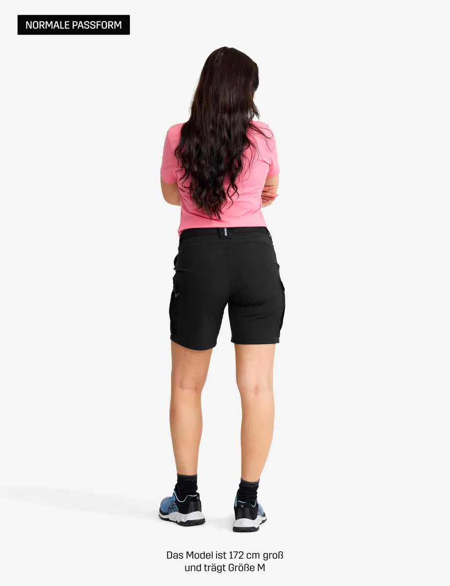 RevolutionRace Rambler Lightweight Pro Shorts für Damen, Leichte Kurze Hose und Wandershorts für Damen