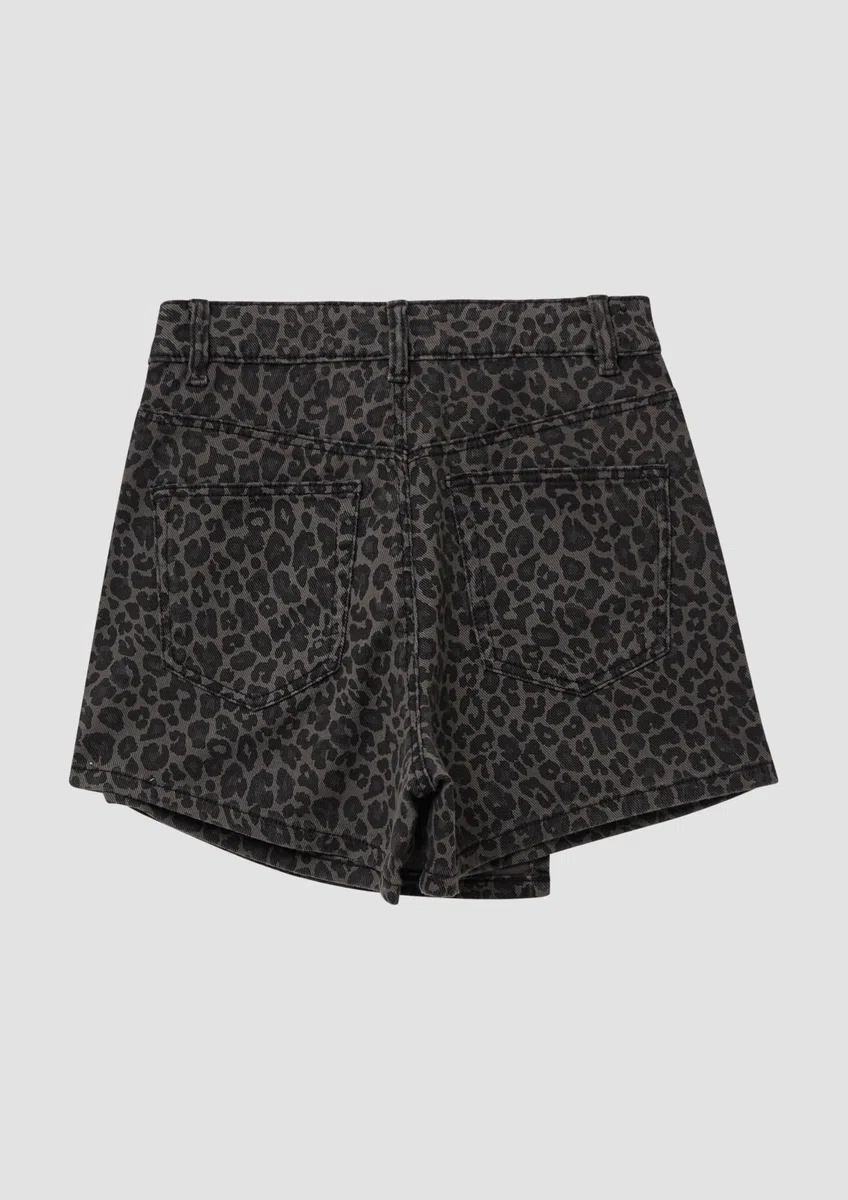 Skort/Rock mit Shorts dunkelgrau 158