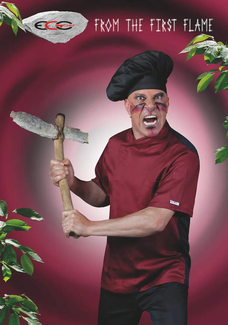 EGOCHEF OTTAVIO Kochjacke Kurzarm