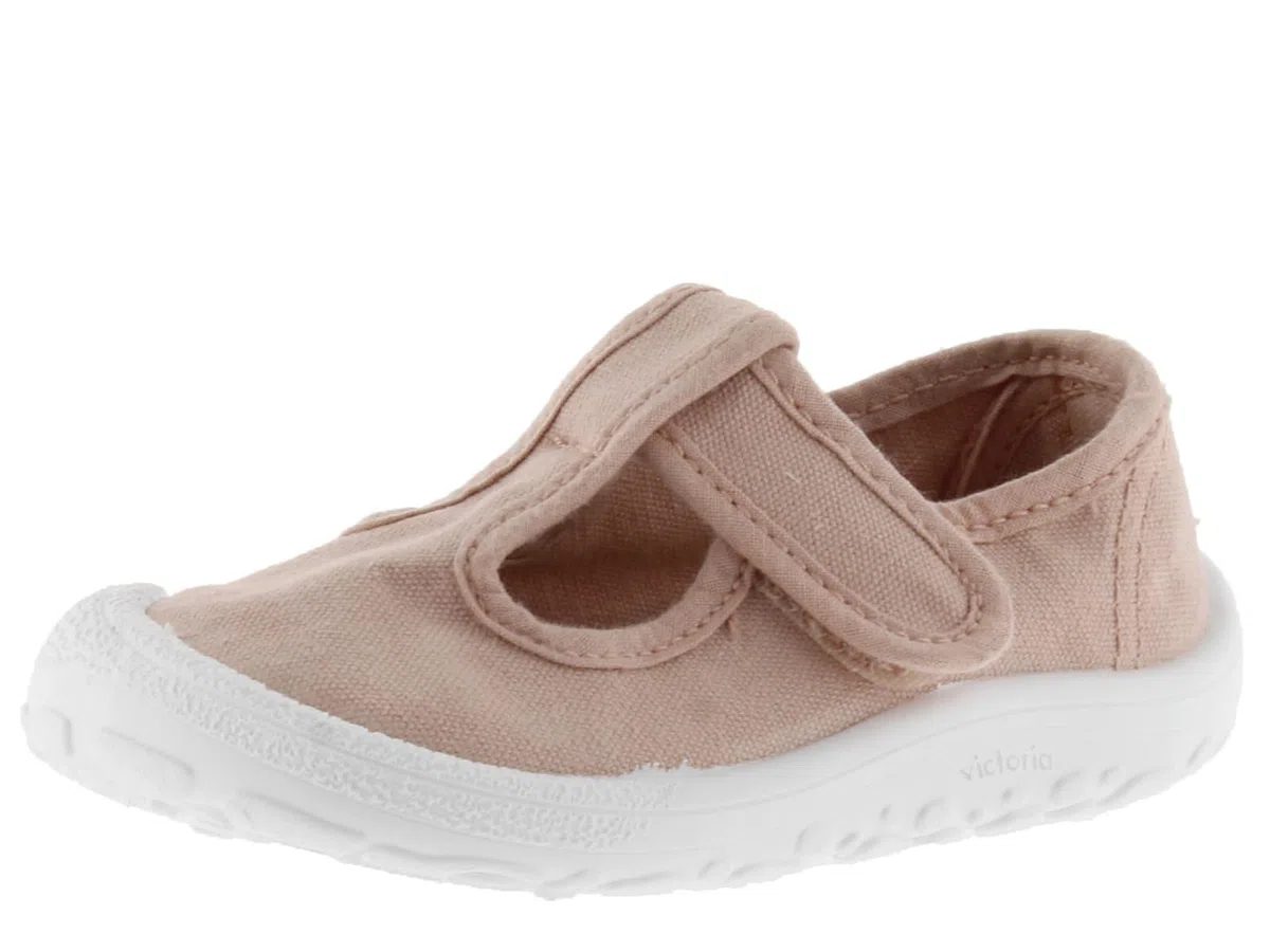 victoria Sandalen Unisex Barefoot Bosco Gefärbte-Canvas Drec & Klettverschluss 1370108 für Kinder