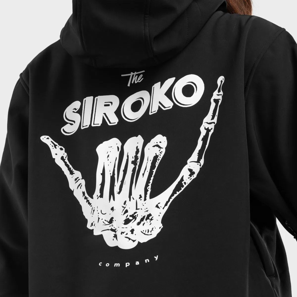 SIROKO - Snowboardjacke mit Kängurutasche für Damen W3-W North Ice