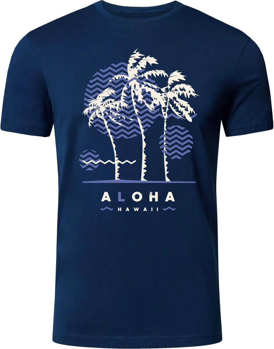 FULL TIME SPORTS Herren T-Shirt 4er Pack, 100% Baumwolle, Kurzarm, Rundhals, Bedruckt PRINT-003