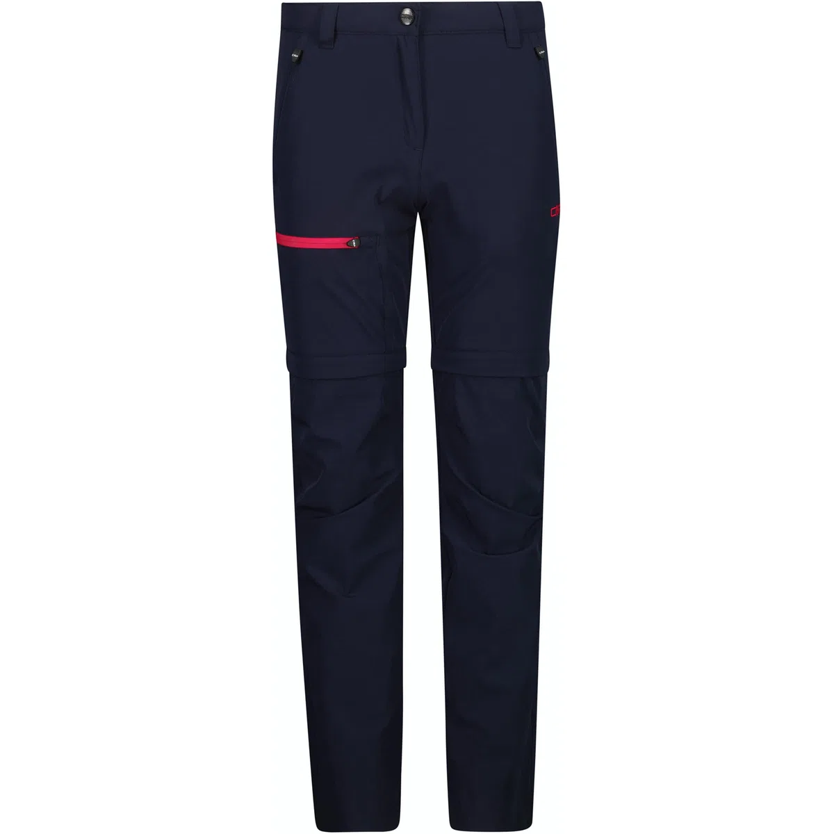 CMP Kid G Zip Off Pant B.Blue-Magenta