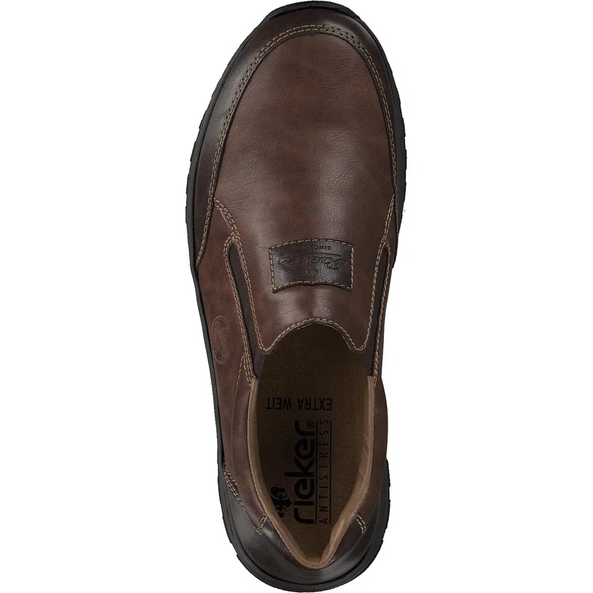 Rieker 03354-26 Herren Slipper Synthetik braun braun