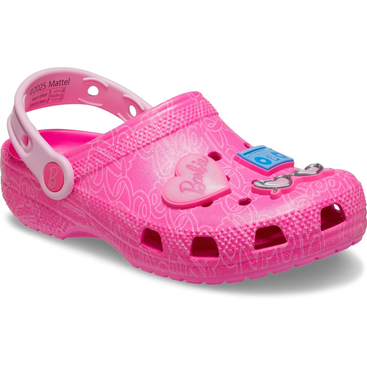Crocs Unisex Kinder Mattel Pink Barbie Classic Clog K