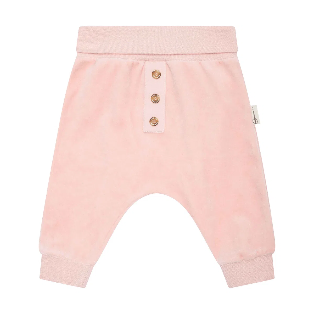 Steiff Unisex Baby Lässige Hose Basic Jogginghose mit Beinbündchen