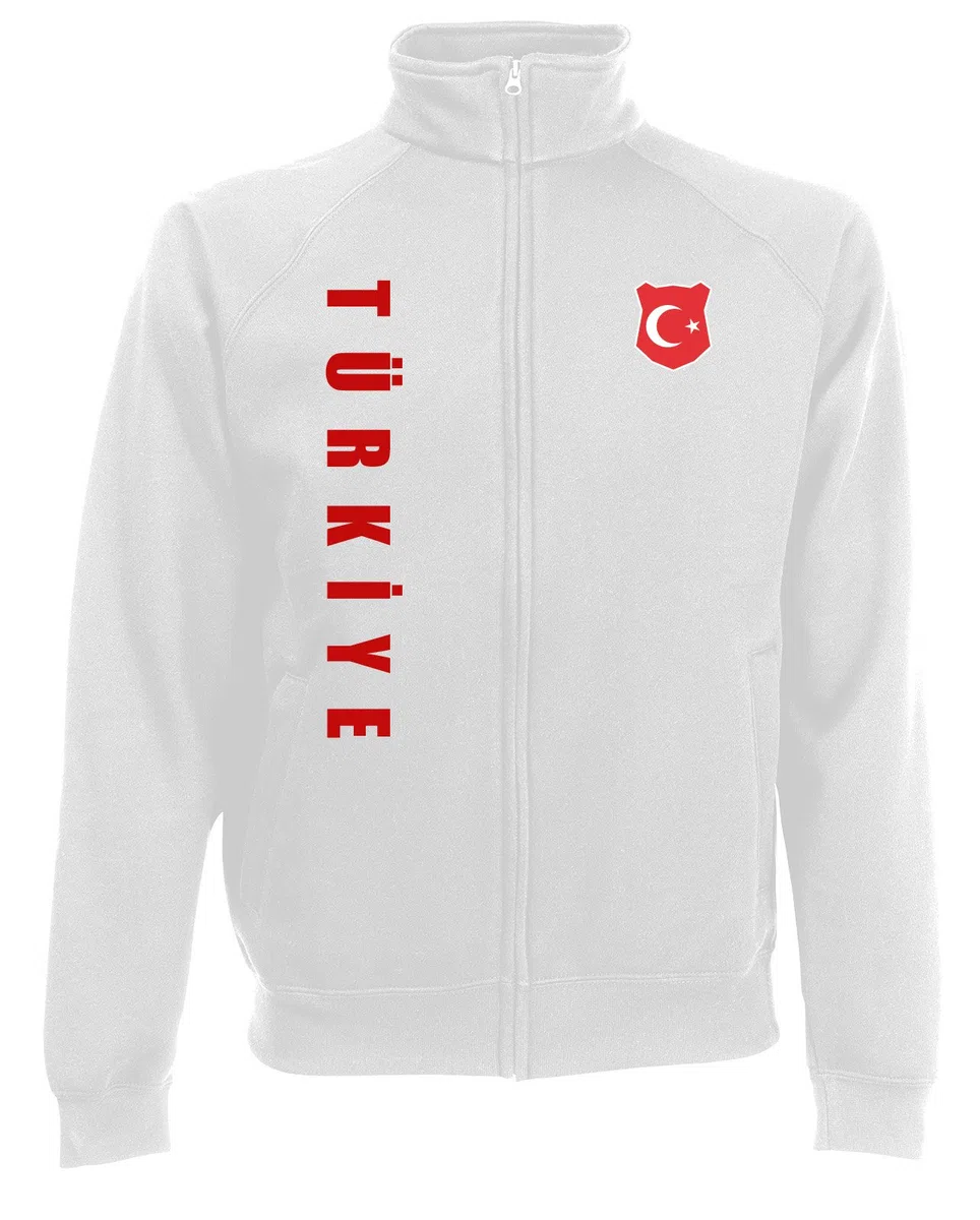 Türkei Türkiye EM-2020 Sweatjacke Wunschname Wunschnummer