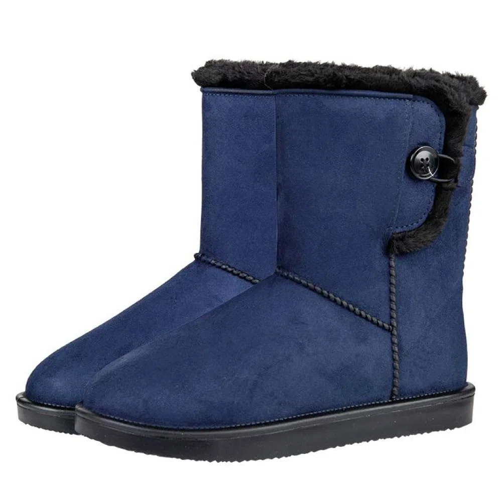HKM Unisex Davos Button FurReitstiefel