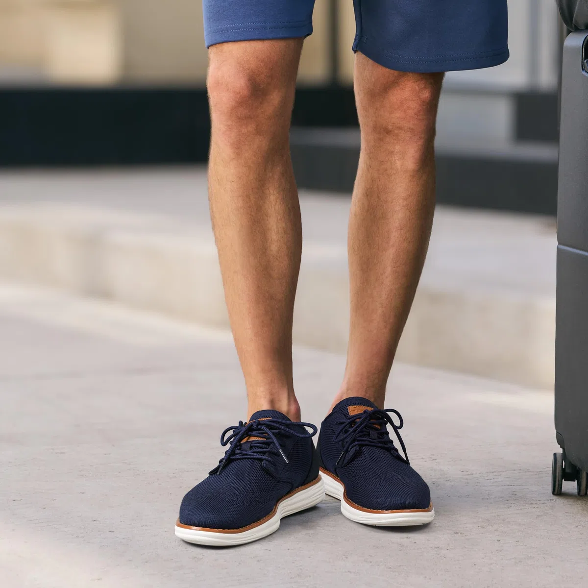 Bruno Marc Herren Anzugschuhe KnitFlex Craft Atmungsaktiv Gestrickter Stoff Schnürhalbschuhe Sommer Casual lässige Moderne Klassische Schuhe
