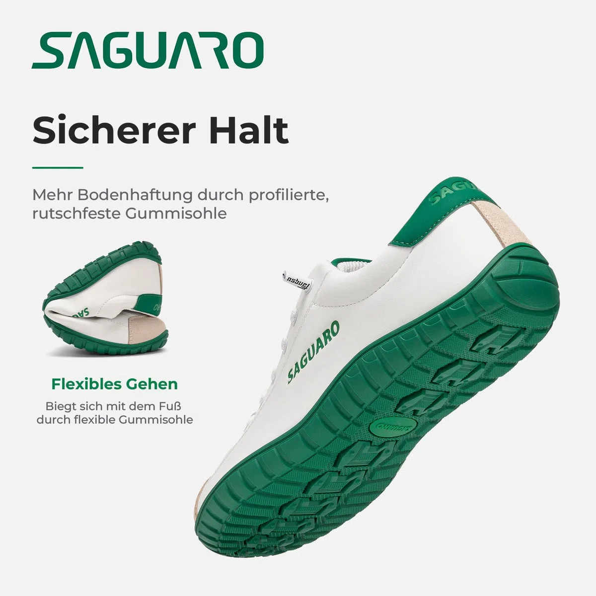 SAGUARO Unisex Barfußschuhe Breit Minimalistische Sneaker mit Zero Drop Sohle für Alltag, Arbeit, Freizeit und Reisen,Gr.36-48