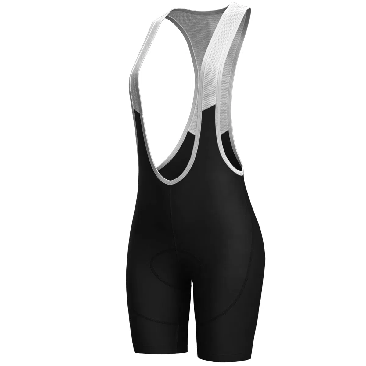 Lo.gas Fahrradhose Damen Gepolstert Trägerhose Schnell Trocknende Fahrrad Bib Shorts 4d Polster Atmungsaktive Fahrradhose Mit Oberschenkel-Kompression