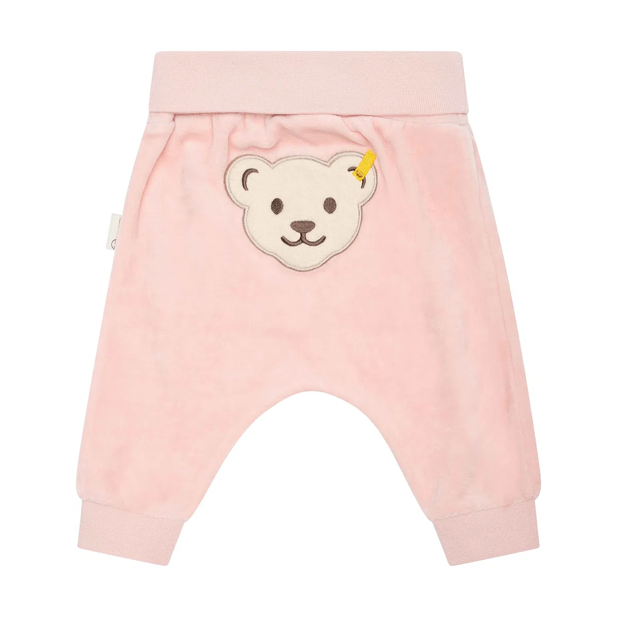 Steiff Unisex Baby Lässige Hose Basic Jogginghose mit Beinbündchen