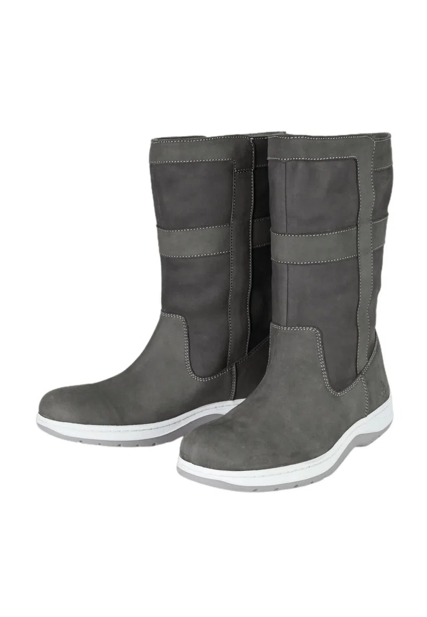 Storm Seestiefel – wasserdichter Echtleder-Stiefel mit atmungsaktivem Textilfutter, umlaufender gummierter Rutschsohle, robust & Offshore-geeignet