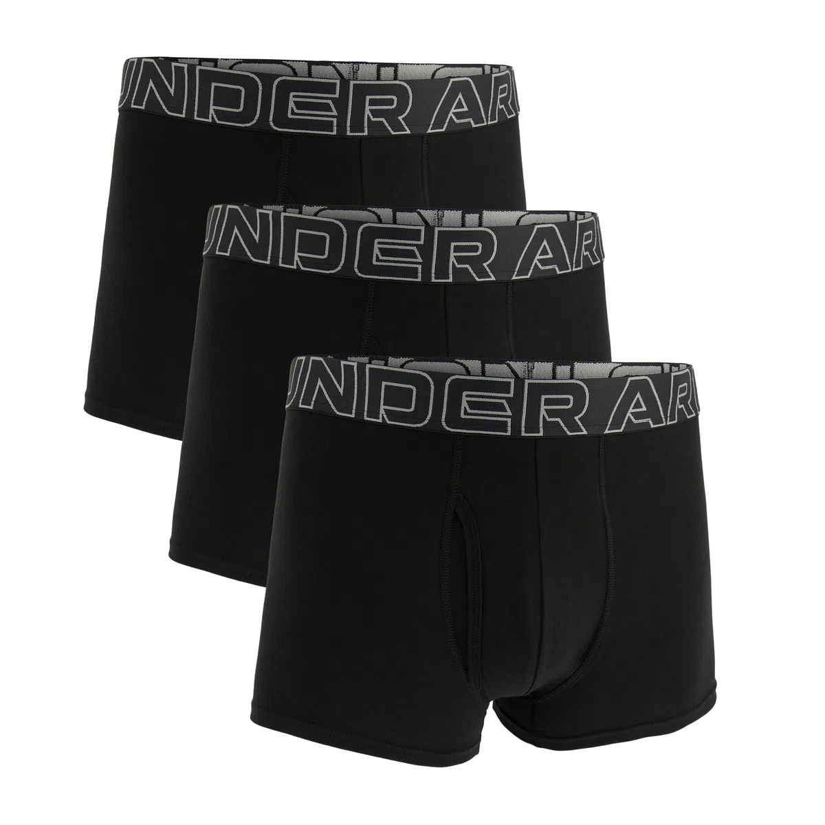 Under Armour Mens Performance Boxers 3 Baby Pack Underwear