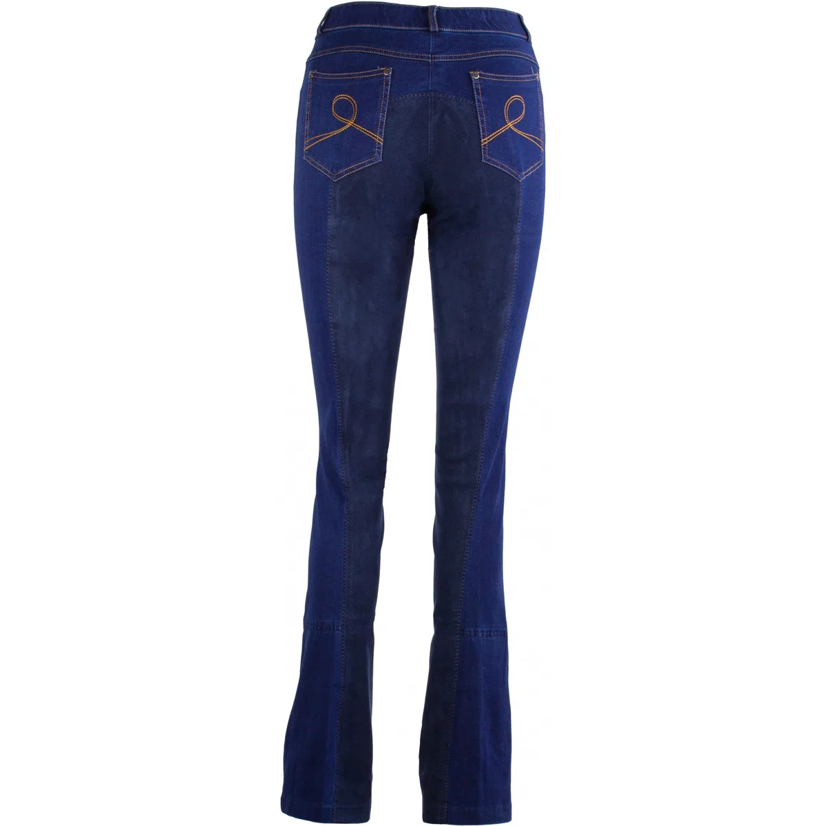Lazura - Jodhpur Reithose für Damen Dina | Denim Reitjeans mit Vollbesatz | atmungsaktive & elastische Vollbesatzreithose | Jeans-Reithose mit 5 Taschen | Reiterhose in 3 Farben | Größe 36-46