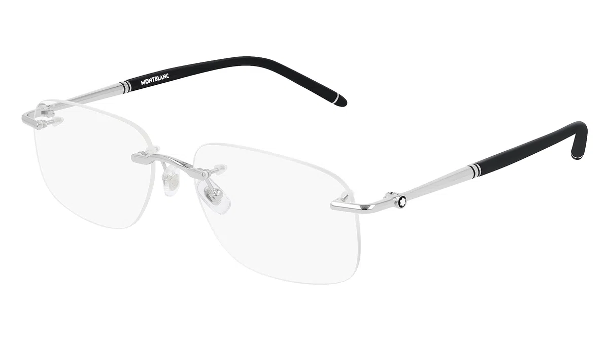 Montblanc Brille MB0071O Silver 56/17/145 Herren