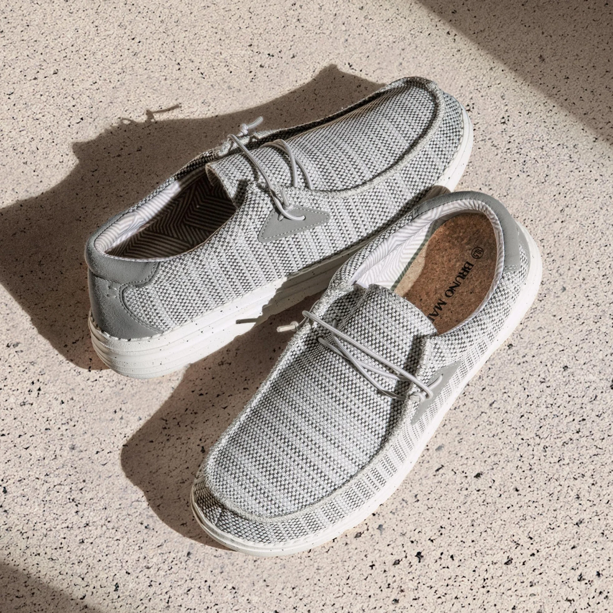 Bruno Marc Herren Loafer Mokassin, Leichte Atmungsaktive Freizeitschuhe Aus Canvas