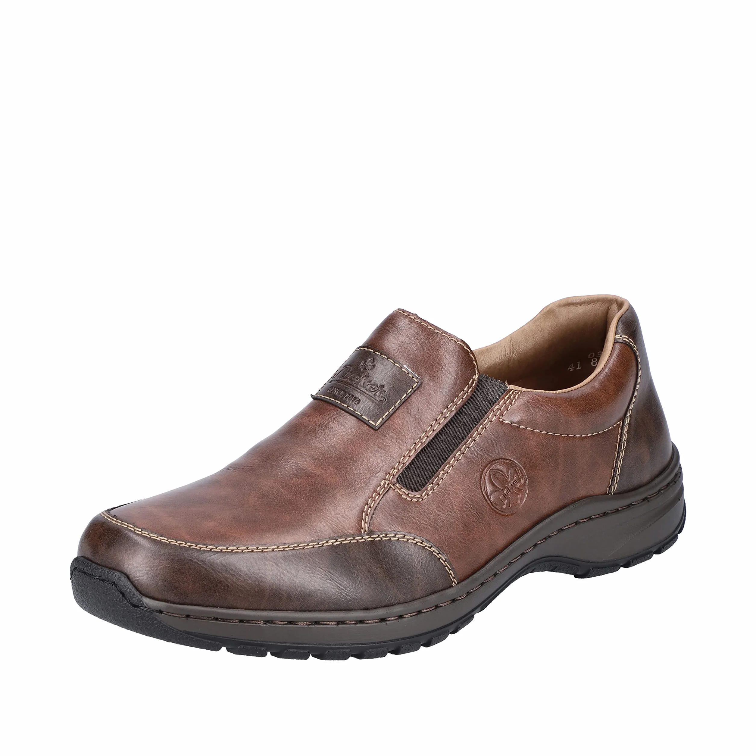 Rieker 03354-26 Herren Slipper Synthetik braun braun