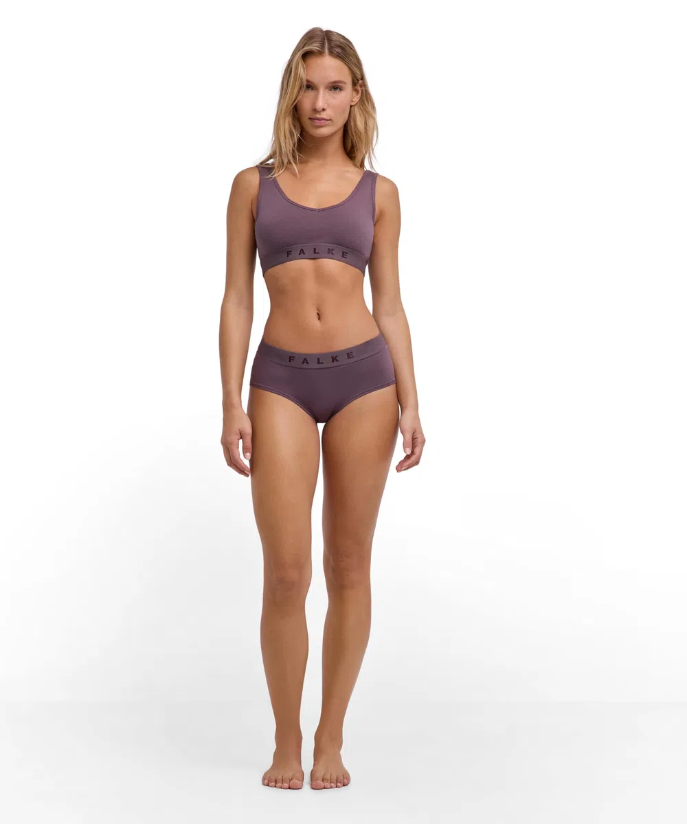 FALKE Damen Daily Comfort 2-Pack Unterwäsche Bralette BH ohne Bügel, Polster Verschluss bequem Flache Nähte elastisch im Multipack schnelltrocknende atmungsaktive nachhaltige Baumwolle 2 Stück