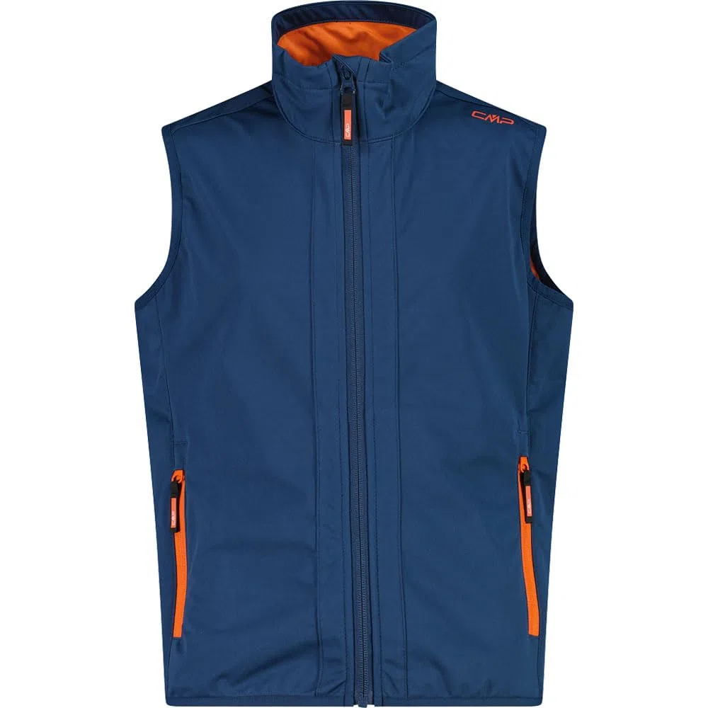 CMP Kinder Boys Softshell Weste, midnight, 164