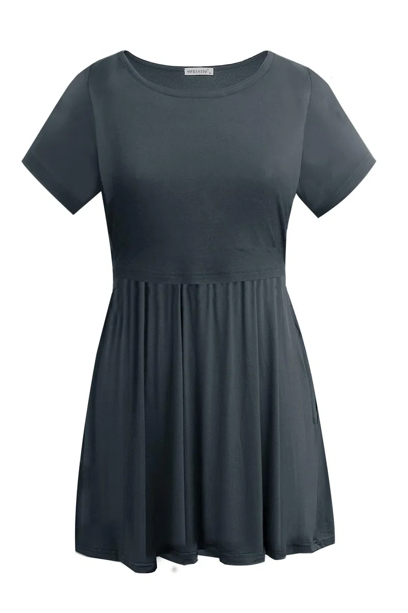 Smallshow Damen Stillshirts Umstandsmode Tops Schwangerschafts Stilltop 3er Pack