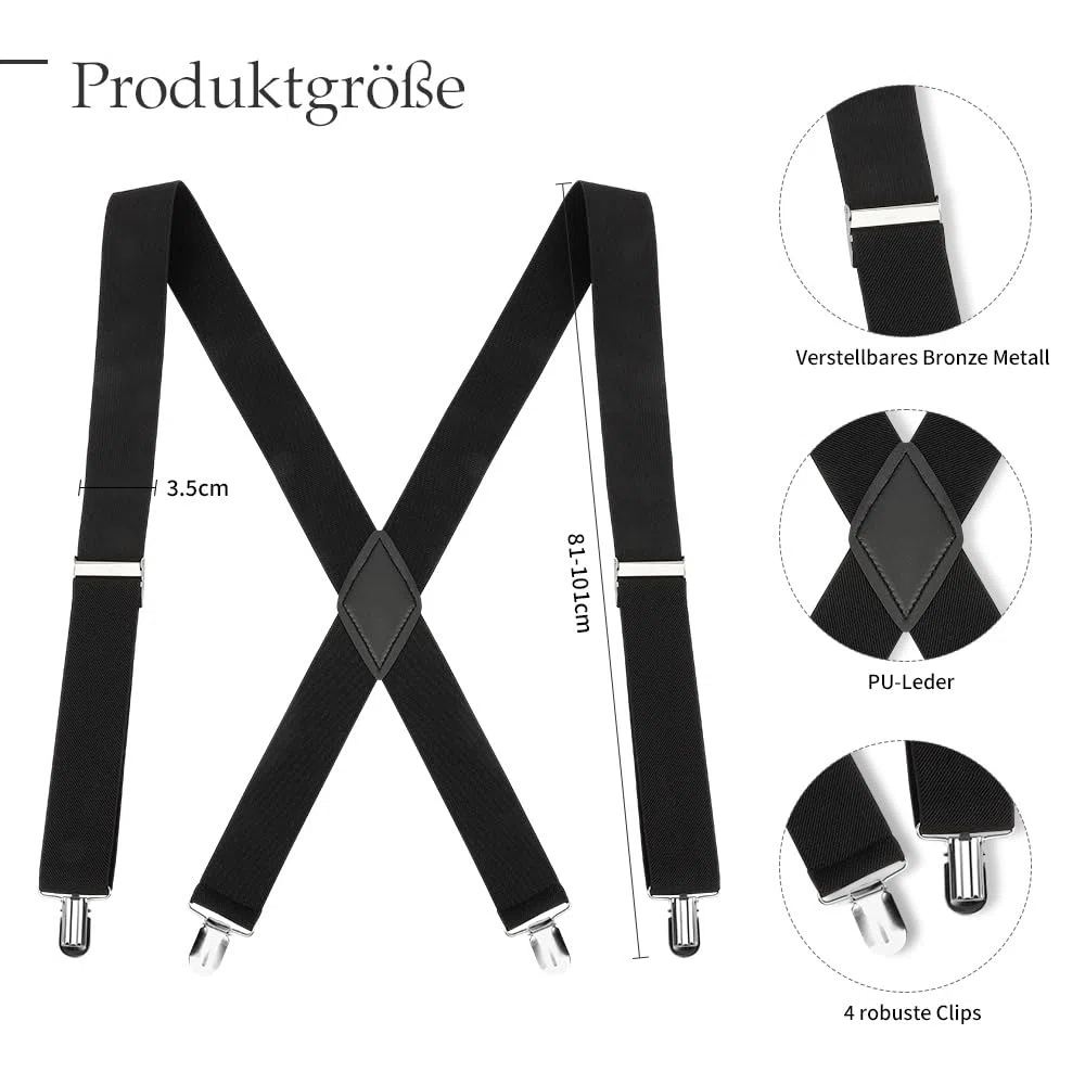 Hosenträger Herren,Hosenträger Herren Extra Stark,Hosenträger Damen,Hosenträger Skihose,Hosenträger Schwarz,Hosenträger Herren Breit,Hosenträger Arbeitshose,Hosenträger Männer,Hosenträger Leder