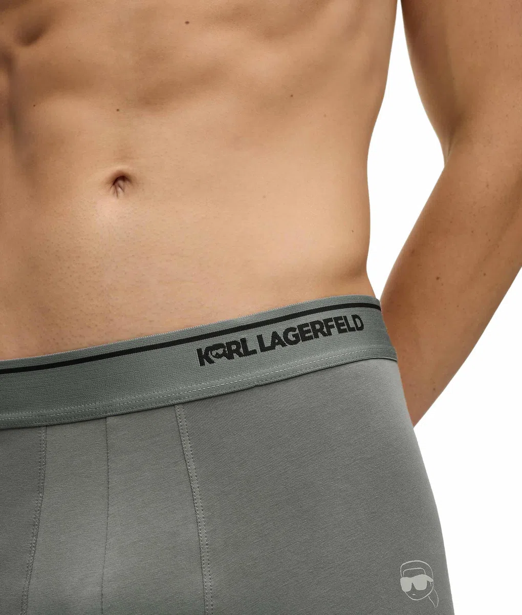 Karl Lagerfeld Herren Ikon Fusion Trunk (3 Pack)
