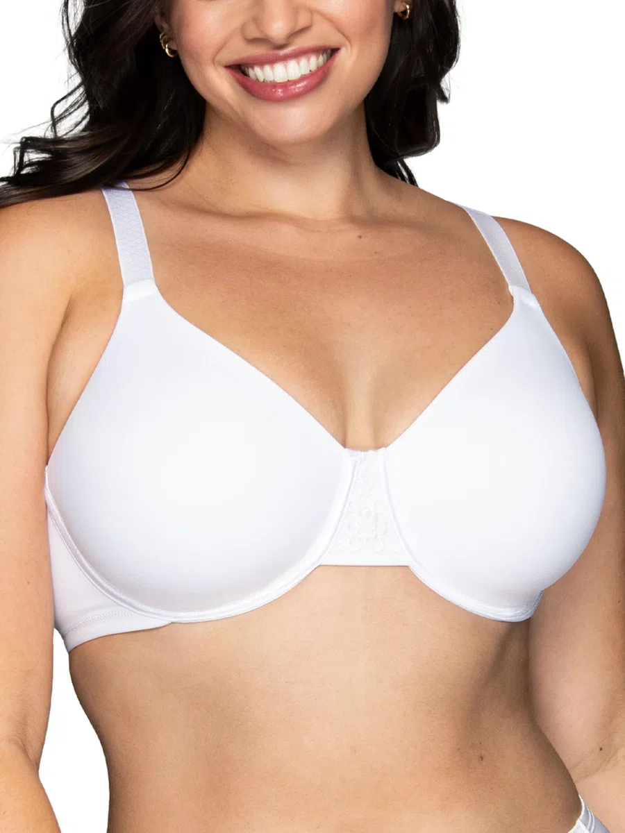 Vanity Fair Damen Full Figure Beauty Rückenglättungs-BH, 4-Wege-stretchstoff, Leicht Gefütterte Cups Bis H BH