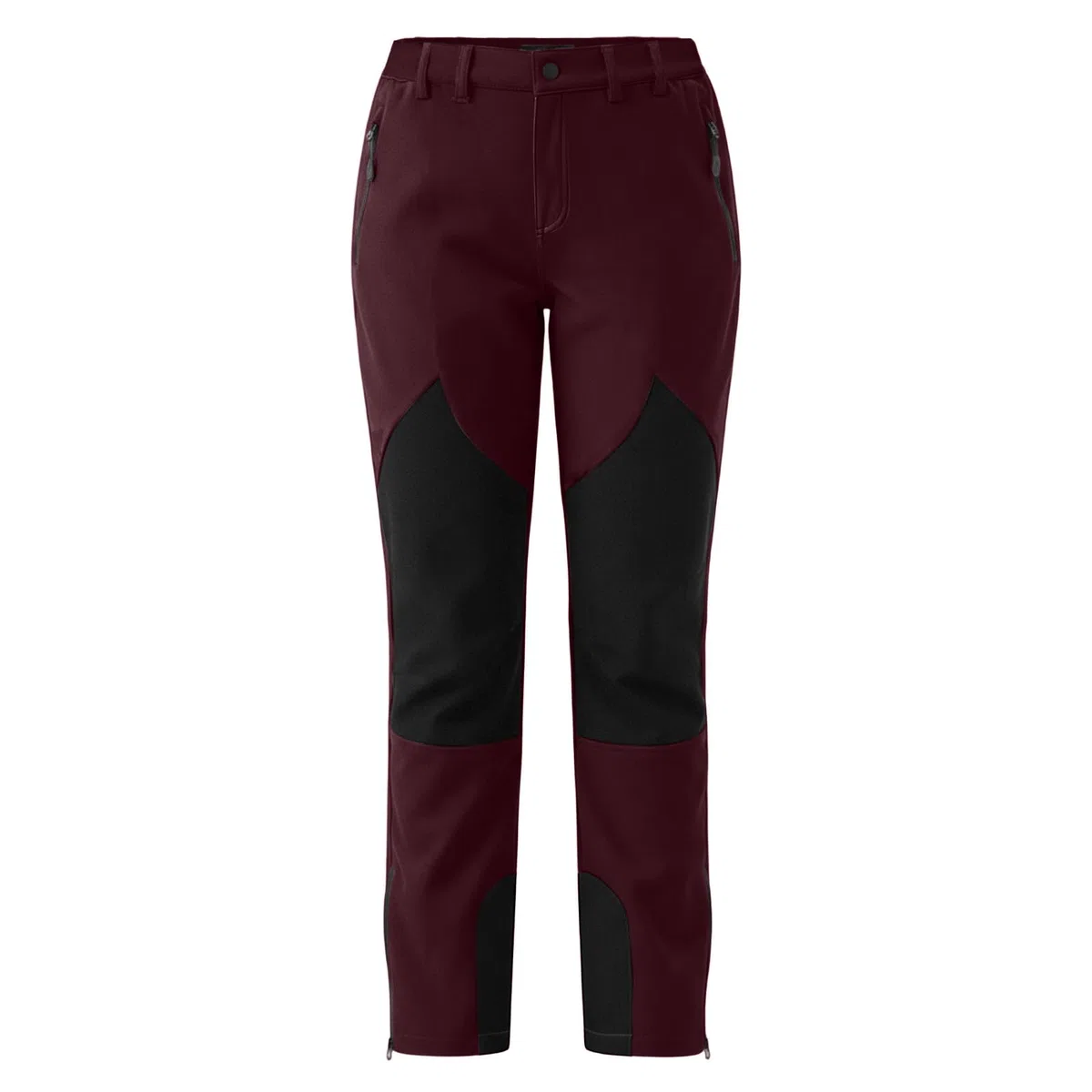 AACH Skihose Damen Warme Schneehose Winter Outdoor Skianzug Winddicht Wanderhose Fleece Gefütterte Funktionshose Wasserdicht Trekkinghose Mode Snowboardhose mit Taschen Softshellhose
