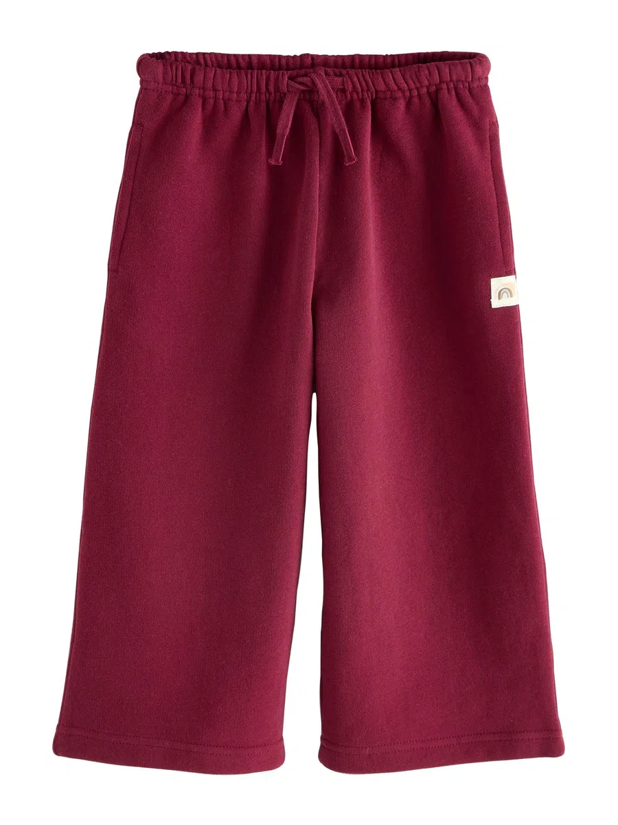 NEXT Mädchen Jogginghose mit weitem Bein, 3er-Pack